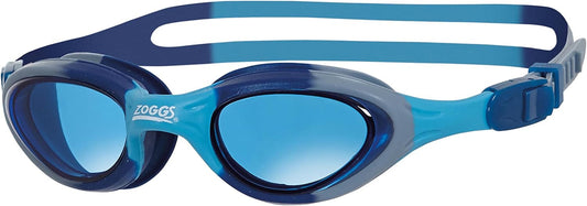 Zoggs Óculos de natação Super Seal para crianças, óculos de natação com proteção UV, alça de conforto com ajuste rápido e divisão, lentes transparentes para óculos de natação sem neblina, óculos Zoggs para crianças de 6 a 14 anos