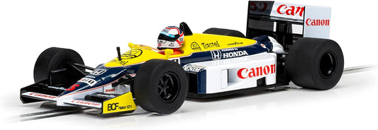 Scalextric Williams FW11-1986 Gran Premio de Gran Bretaña - Nigel Mansell. Gran Premio. Subtítulos