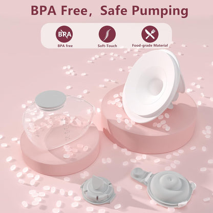 Momcozy Conjunto completo de acessórios de substituição para bomba tira-leite M9, incluindo válvula, diafragma, flange de 24 mm e coletor (1 conjunto - Vermelho).