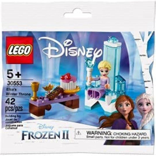 LEGO Conjunto de saco plástico Disney Frozen 2 Elsa's Winter Throne 30553 (ensacado)