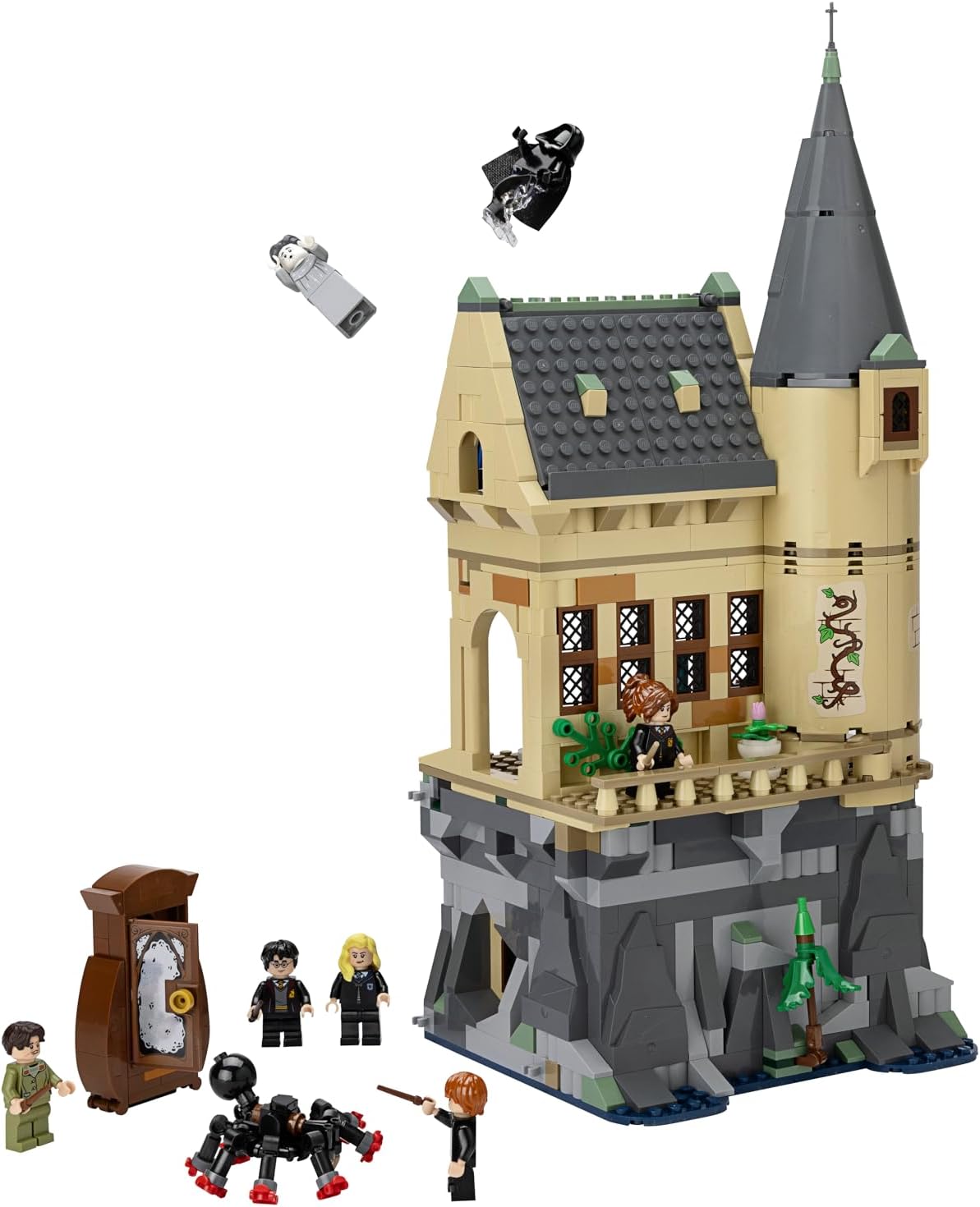 LEGO Harry Potter Castelo de Hogwarts: Ala Hospitalar - Kit de Modelo em Miniatura para Montar com 7 Minifiguras, incluindo Hermione e Ron - Ideia de Presente para Meninas, Meninos e Fãs a partir de 9 Anos - 76463