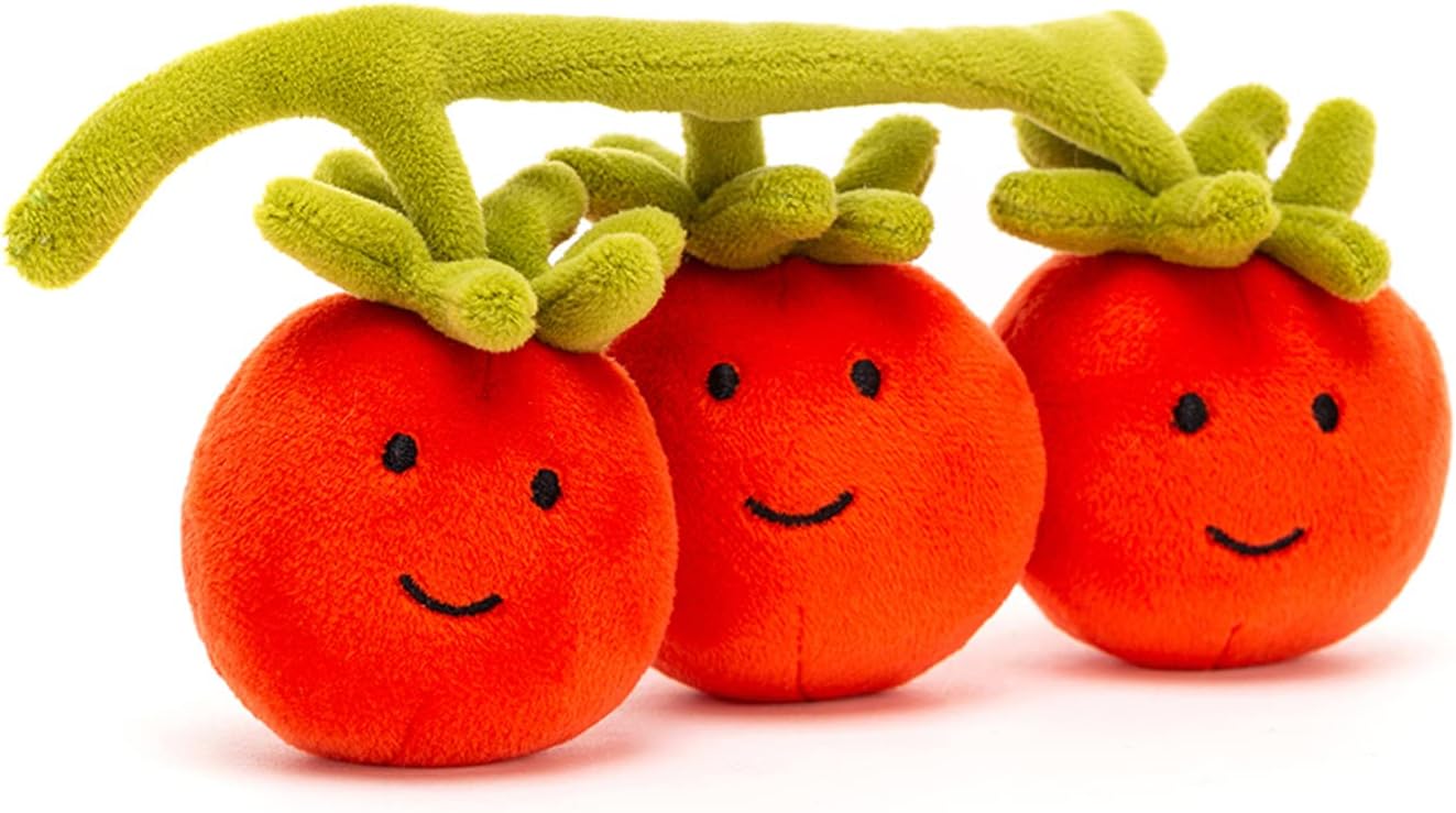 Jellycat Vivacious Vine Tomato Trio Pelúcia Macia