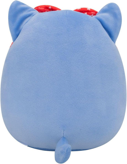 Squishmallows Pelúcia Original Carizma, o Gato Tabby Azul de 19 cm - Dia dos Namorados