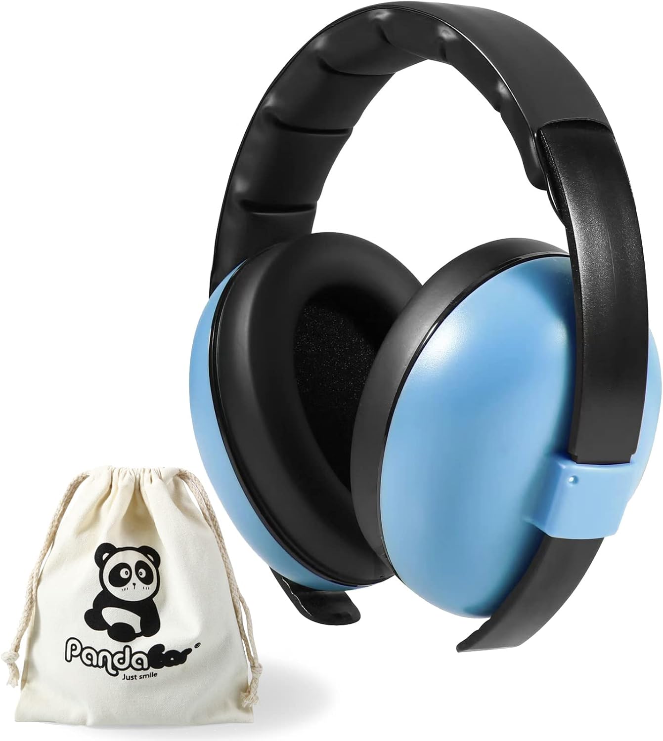 PandaEar Protetor Auricular para Bebês e Crianças - Protetor Auricular - Fones de Ouvido com Cancelamento de Ruído para Bebês e Crianças com Autismo - Fones de Ouvido à Prova de Som para Bebês Dormirem em Aviões