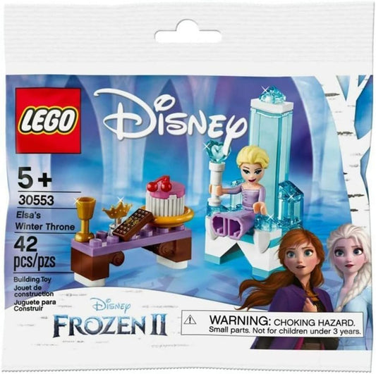 LEGO Conjunto de saco plástico Disney Frozen 2 Elsa's Winter Throne 30553 (ensacado)