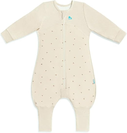 Love To Dream™ Macacão de dormir com pernas | Manga comprida, cobertor vestível leve | 1,5 Tog Ideal para uso durante todo o ano (18–22 °C) | Algodão lavável à máquina e zíper duplo