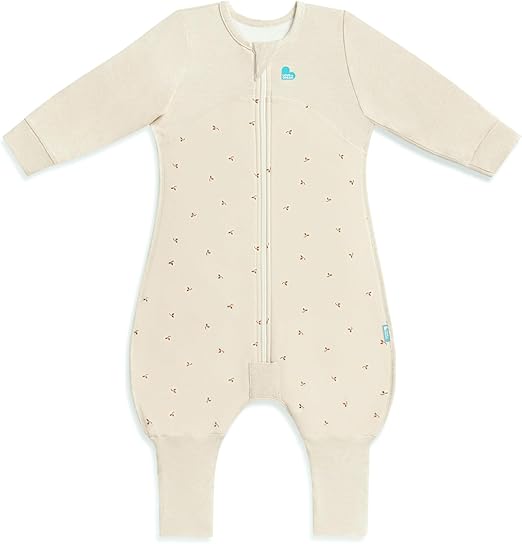 Love To Dream™ Macacão de dormir com pernas | Manga comprida, cobertor vestível leve | 1,5 Tog Ideal para uso durante todo o ano (18–22 °C) | Algodão lavável à máquina e zíper duplo