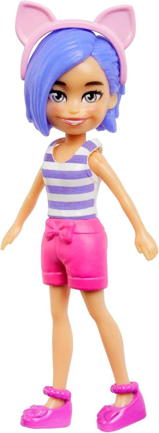 Polly Pocket Conjunto de gatinhos para armário giratório estilo carrossel