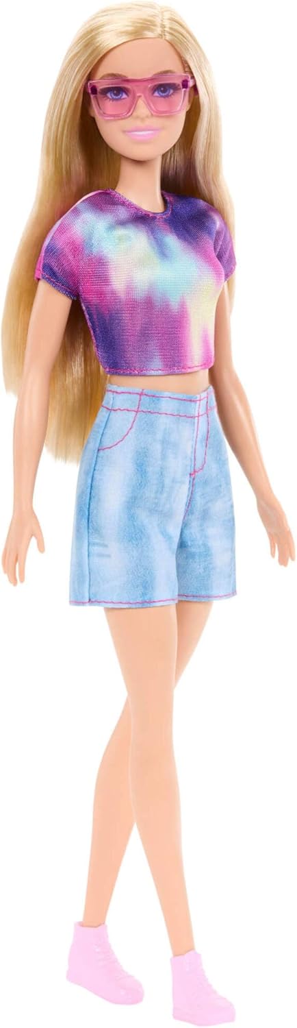 Barbie Mistérios: Detetives da Praia - Barbie "Malibu" - Boneca Fashion com Roupa Exclusiva Removível e Acessórios, Incluindo Óculos de Sol, JFV63