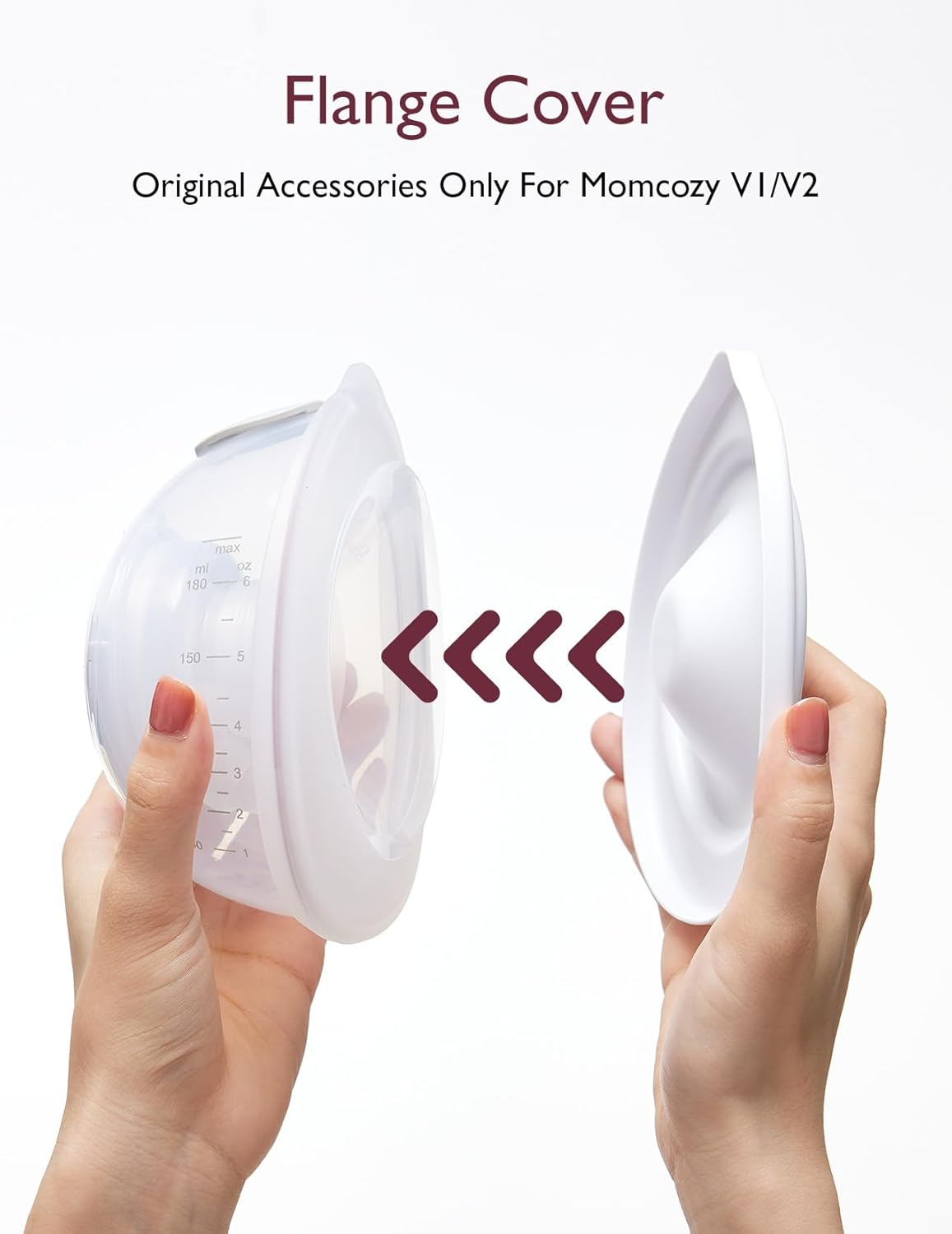 Momcozy Válvulas Duckbill somente para Momcozy V1/V2. Acessórios de substituição para bomba tira leite Momcozy V1/V2 original, pacote com 2