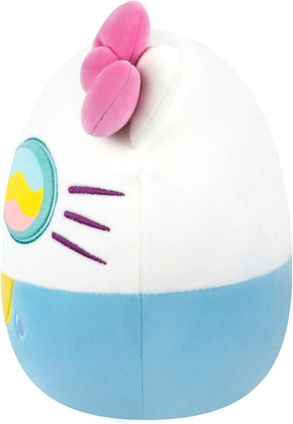 Squishmallows Pelúcia Original Sanrio de 8 Polegadas "Seize the Moment" Hello Kitty – Pelúcia Oficial Jazwares