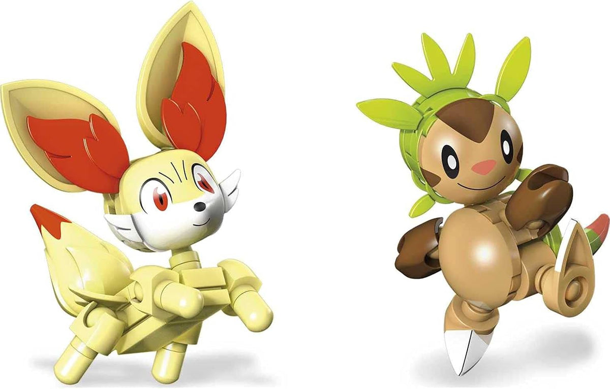 Mega Construx Pokémon Chespin vs. Fennekin