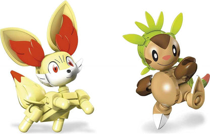 Mega Construx Pokémon Chespin vs. Fennekin