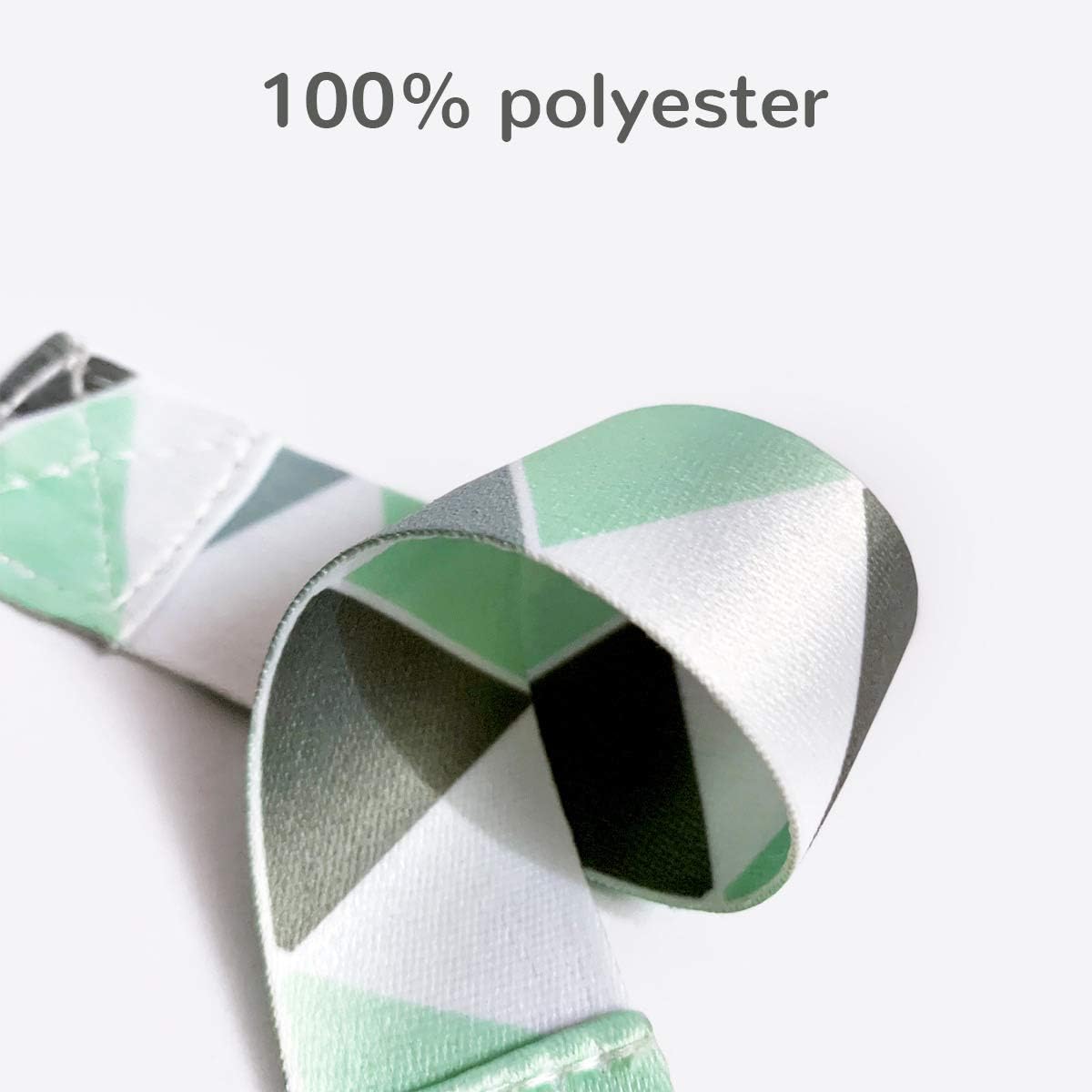 PandaEar Conjunto de 4 prendedores de chupeta | Prendedores universais para chupeta com fecho de plástico para todos os mordedores e chupetas de bebê, cor sólida