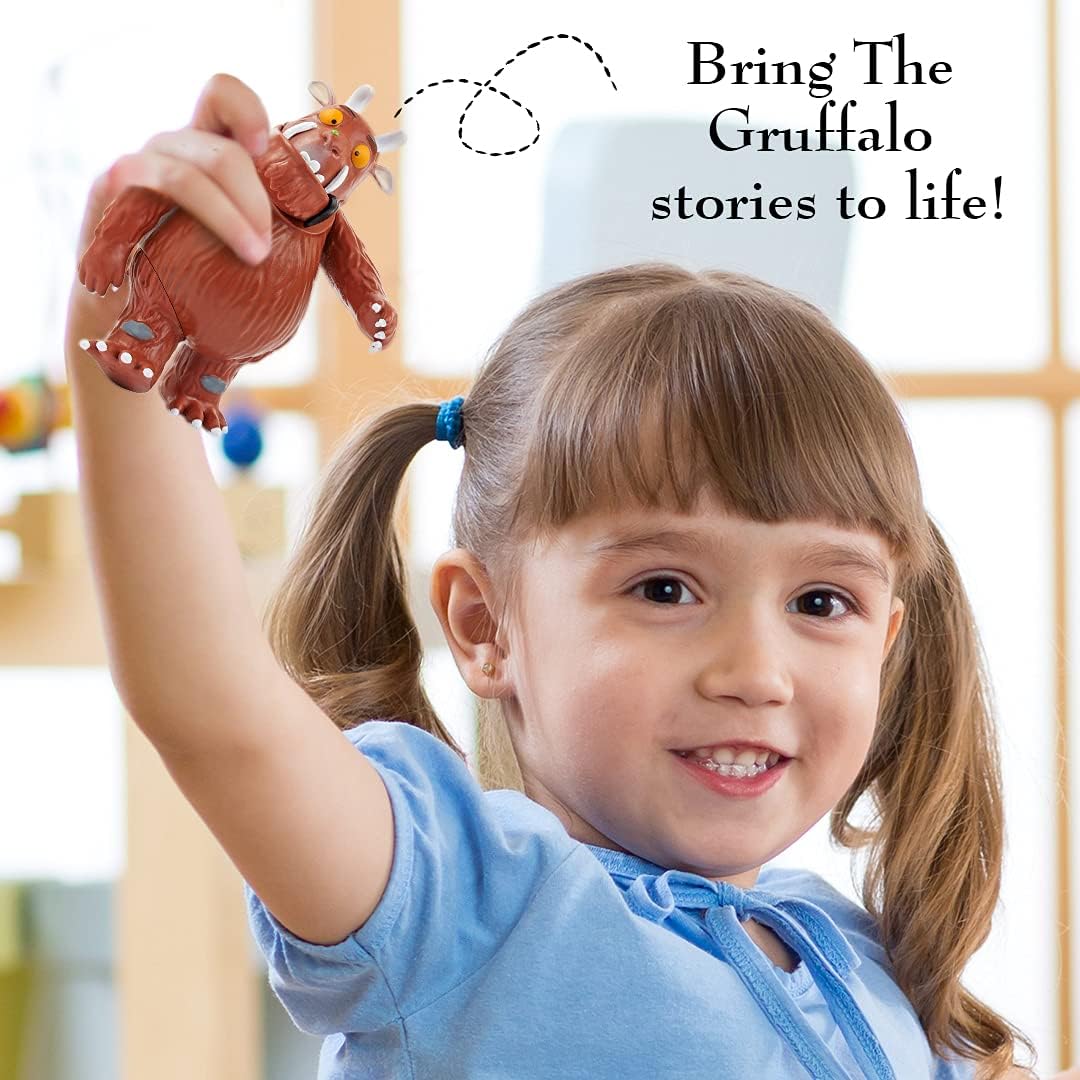 WOW! STUFF: Boneco de Ação Colecionável do Gruffalo Falante | Personagem Articulado Brincando com Sons e Frases | Brinquedos e Presentes Oficiais da Julia Donaldson e Axel Scheffler Books and Films