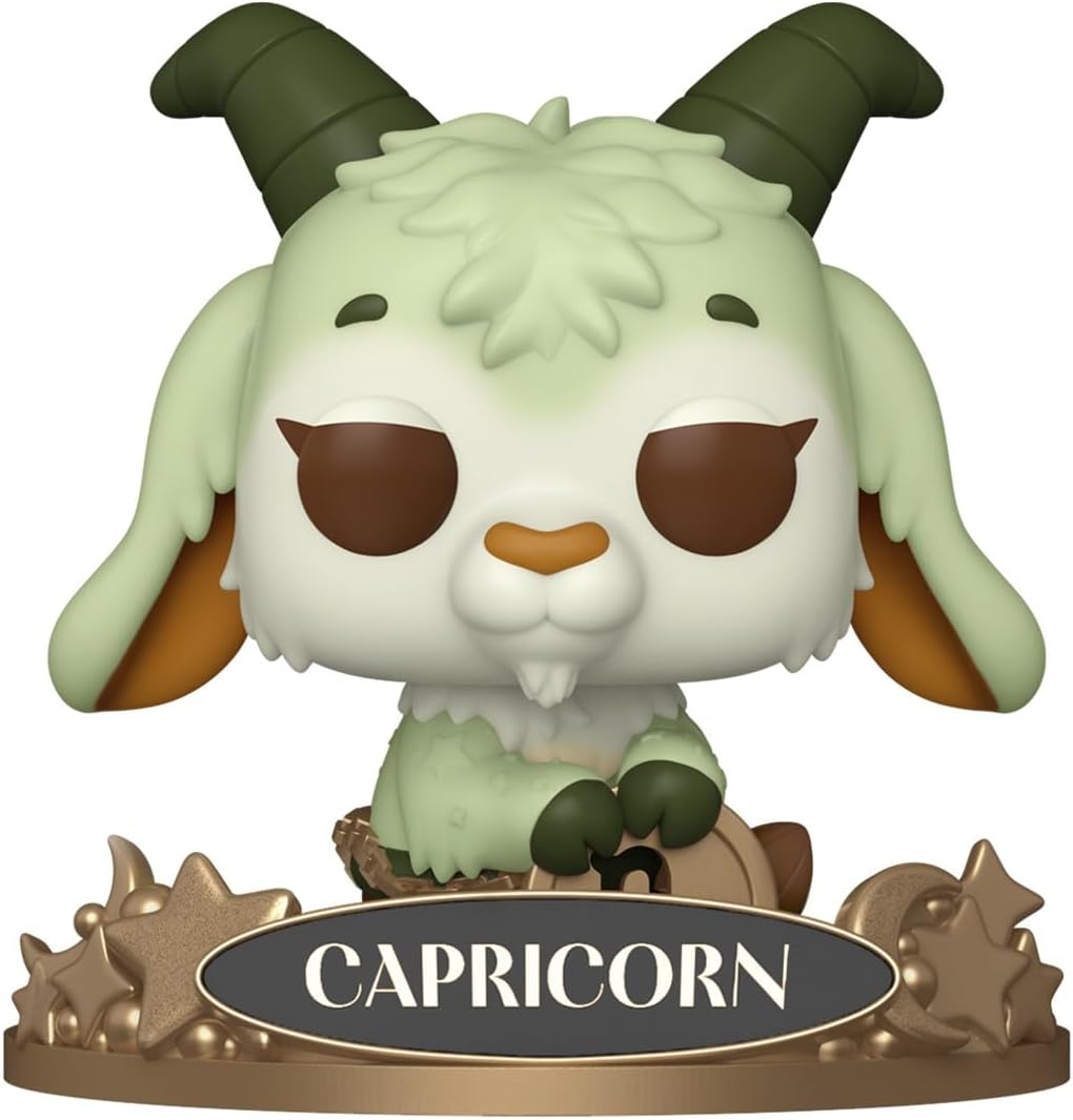 Funko Pop! Zodíaco: Capricórnio - (Dec Figura de vinil colecionável - Ideia para presente - Produtos oficiais - Brinquedos para fãs de crianças e adultos - Figura modelo para colecionadores e exposição