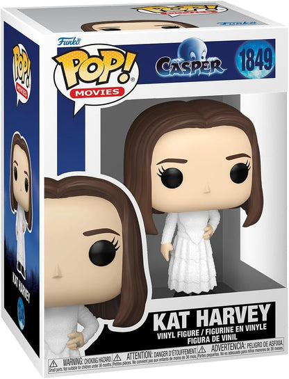 Funko Pop! Filmes: Casper 30th – Kat - Kathleen Kat Harvey - Casper (1995) - Figura de vinil colecionável - Ideia para presente - Produtos oficiais - Brinquedos para crianças e adultos - Fãs de terror