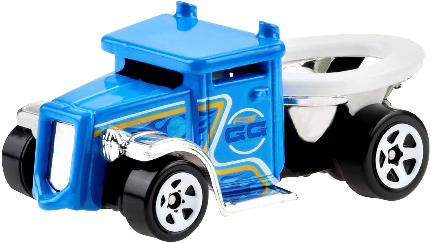 Hot Wheels Carro básico, carro Hot Wheels em escala 1:64 para crianças e colecionadores, veículos modernos e clássicos para brincar ou exibir, carros de brinquedo de plástico e fundidos - 05785