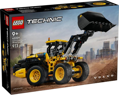LEGO Brinquedo de construção Technic Volvo L120, carregadeira elétrica, conjunto de veículos, presente de engenharia para crianças, pá de carga para meninos e meninas a partir de 9 anos 42209
