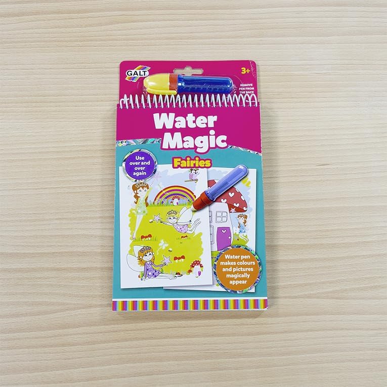 Galt Toys, Water Magic - Fadas, Livros de colorir para crianças a partir de 3 anos