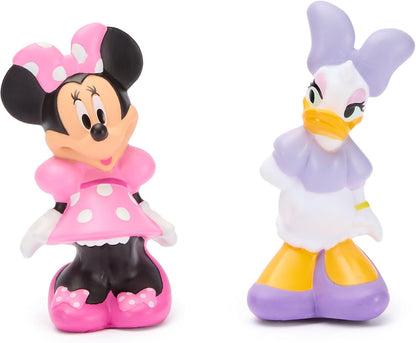 Disney Conjunto de brinquedos para banho oficial da Minnie Mouse e seus amigos da Store – Inclui balde e 5 figuras.