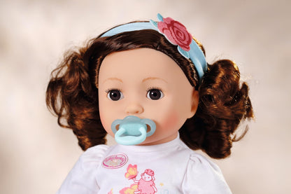 Baby Annabell Chupeta Universal 707074 - Uma chupeta em duas cores sortidas - Chupeta com alça para bonecas de 43 cm que não precisam de boca - Adequada para crianças a partir de 3 anos