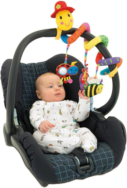 Galt Toys, Wiggly Worm, brinquedo para berço e carrinho de bebê, idades 0 meses ou mais
