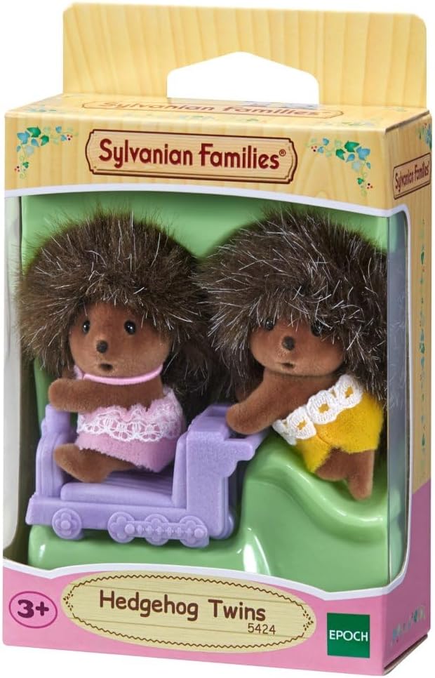 Sylvanian Families Hedgehog Twins - conjunto de casa de bonecas 5424