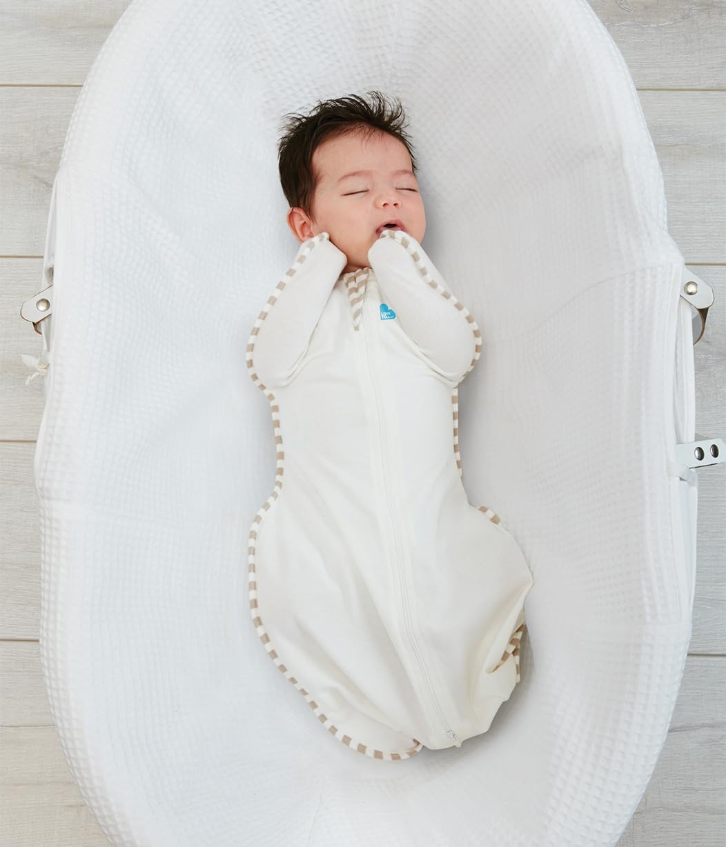 Love To Dream™ Swaddle UP™ | Ajuste perfeito, promove uma rotina de sono saudável | 1.0 Tog Ideal para primavera e verão (20–24°C) | Lavável à máquina | Algodão com zíper duplo