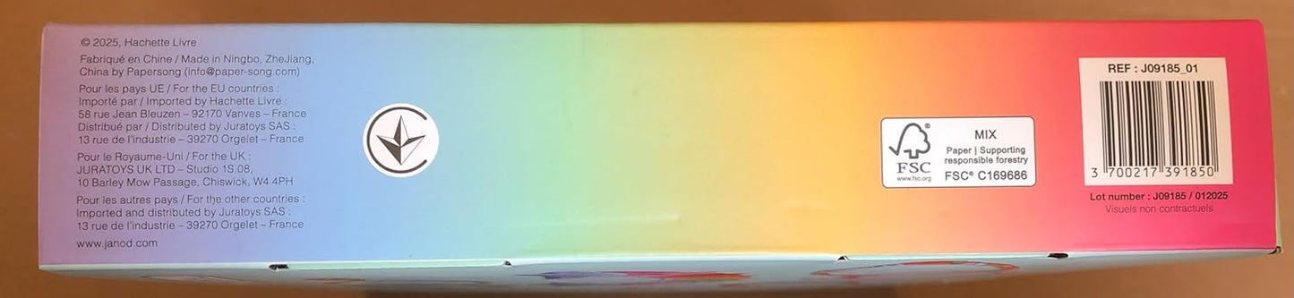 Janod - 7 Pulseiras para Criar - 1 Pulseira por Dia - Kit Lazer Criativo - Estimula a Criatividade - Atividade Manual para Crianças - A partir de 7 Anos - J09185