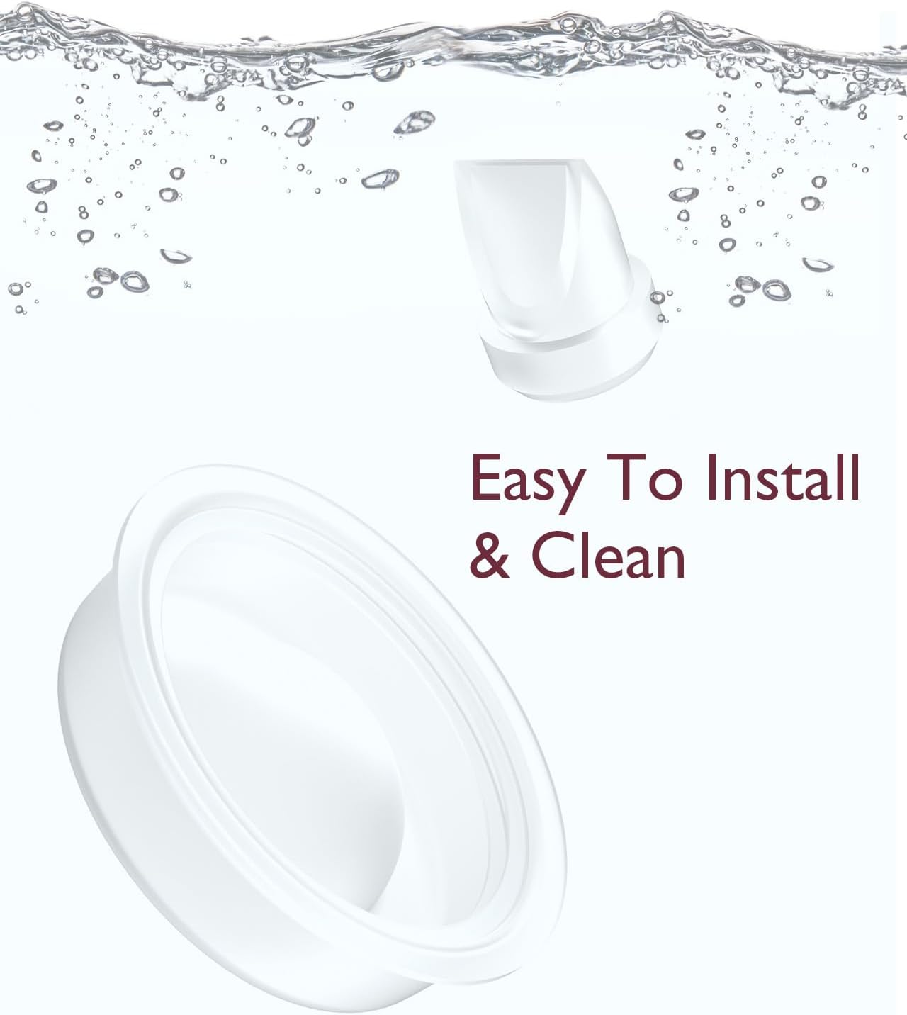 Momcozy Válvulas Duckbill somente para Momcozy V1/V2. Acessórios de substituição para bomba tira leite Momcozy V1/V2 original, pacote com 2