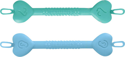 Dr. Talbot's Removedor de cera de ouvido e limpador nasal Safe para bebês - Sem BPA com estojo de viagem - Pacote com 2 - Menino