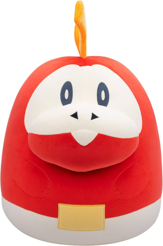 Squishmallows Pelúcia Pokémon Fuecoco original de 14 polegadas - Adicione Fuecoco ao seu esquadrão, Pelúcia média de bicho de pelúcia ultramacio, Pelúcia oficial Kelly Toy