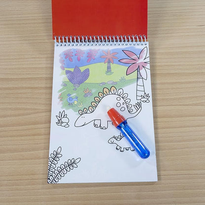Galt Toys, Water Magic - Dinossauros, Livros de colorir para crianças a partir de 3 anos