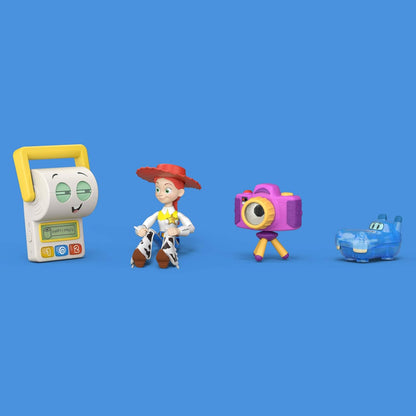 Mattel Disney e Pixar Toy Story 5 – Jessie e Double A Team | Multipack de Bonecos de Ação, Escala de 7 Polegadas, Articulados, Fiéis ao Filme, JLR69