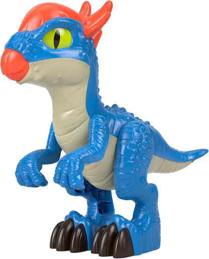 Fisher-Price Imaginext Jurassic World Dinossauro Brinquedo Stygimoloch XL Figura Articulada de 25 cm para Brincadeiras de Faz de Conta em Idade Pré-escolar a partir de 3 Anos, HRK71