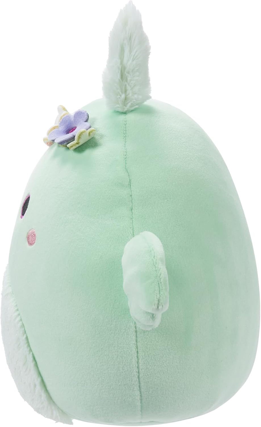 Squishmallows Original 7,5 polegadas - Tove the Mint Green Mothman com coroa de flores e barriga difusa