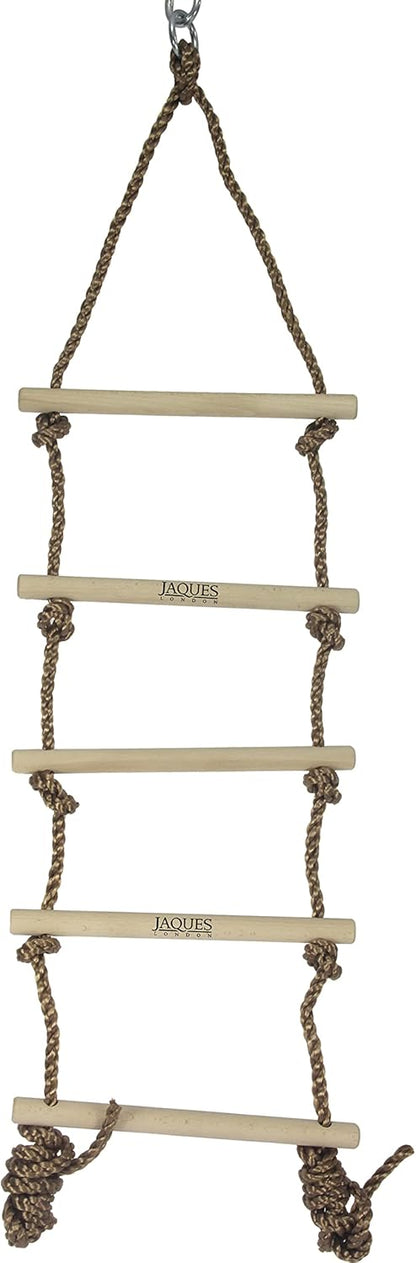 Jaques of London Escada de Corda | Equipamentos de Recreação Infantil para Atividades ao Ar Livre | Acessórios para Estruturas de Escalada | Escadas de Corda para Crianças | Estrutura de Escalada de Madeira | Desde 1795
