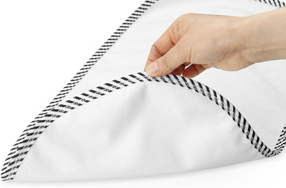 PandaEar Conjunto de 4 protetores impermeáveis para trocador, forro macio para trocador de fraldas - 60 x 30 cm