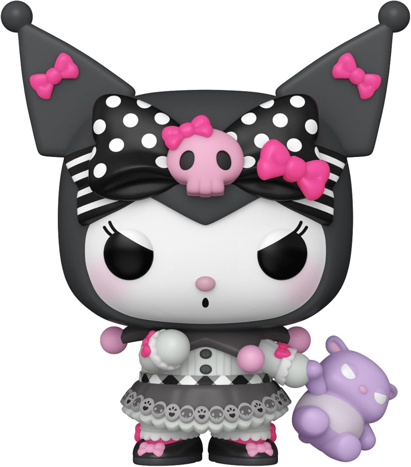 Funko Pop! Sanrio: Hello Kitty - (Kuromi + 20th) - Kuromi - (Peças S) - Figura de vinil colecionável - Ideia de presente - Produtos oficiais - Brinquedos para crianças e adultos - Fãs de anime