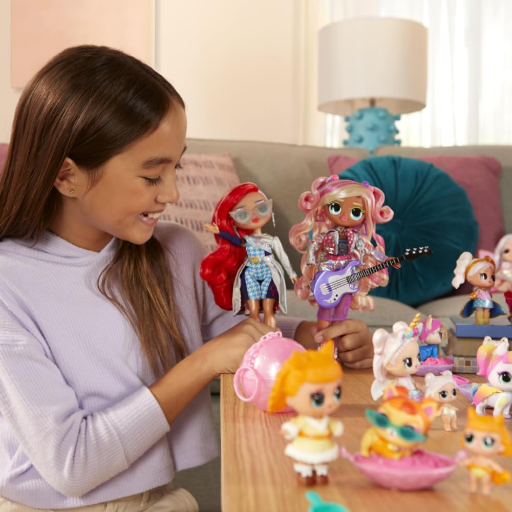 L.O.L. Surprise! Série OMG Eye Spy - Rockstar - Inclui 1 boneca, vem com roupas e acessórios, resolva pistas e desbloqueie surpresas, colecione todas as 4 bonecas.