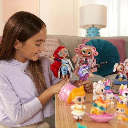 L.O.L. Surprise! Série OMG Eye Spy - Rockstar - Inclui 1 boneca, vem com roupas e acessórios, resolva pistas e desbloqueie surpresas, colecione todas as 4 bonecas.