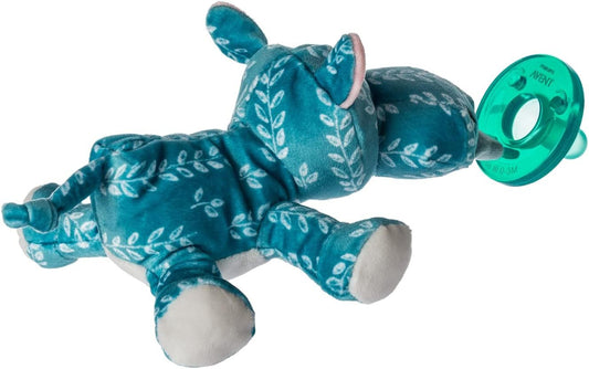 Mary Meyer Chupeta infantil WubbaNub, 15,24 centímetros, Jewel Hippo