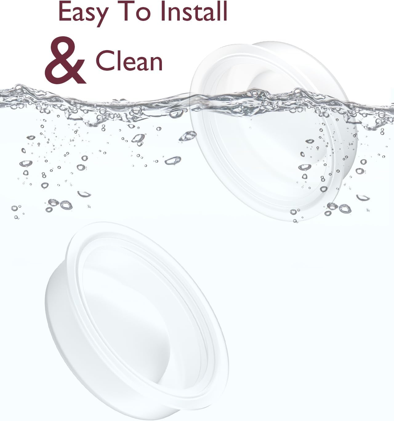 Momcozy Válvulas Duckbill somente para Momcozy V1/V2. Acessórios de substituição para bomba tira leite Momcozy V1/V2 original, pacote com 2