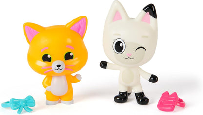 Gabby's Dollhouse: O Filme, Figuras de Brinquedo Pandy Paws e Chumsley com 2 Acessórios, Brinquedos Infantis para Meninas e Meninos a partir de 3 Anos