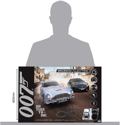 Scalextric  Conjunto de corrida Micro Scalextric G1161 James Bond No Time To Die movido a bateria - analógico