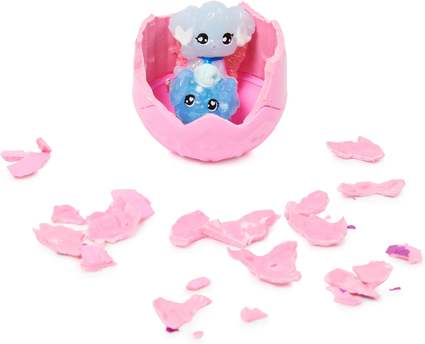 HATCHIMALS  CollEGGtibles, conjunto de jogos domésticos Family Pack com 3 personagens e até 3 bebês surpresa (o estilo pode variar), brinquedos infantis para maiores de 5 anos