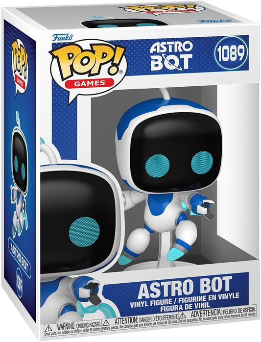 Funko Pop! Games: Astro Bot - Astro Bot - Figura de vinil colecionável - Ideia para presente - Produtos oficiais - Brinquedos para crianças e adultos - Fãs de videogames - Figura modelo para colecionadores e exposição