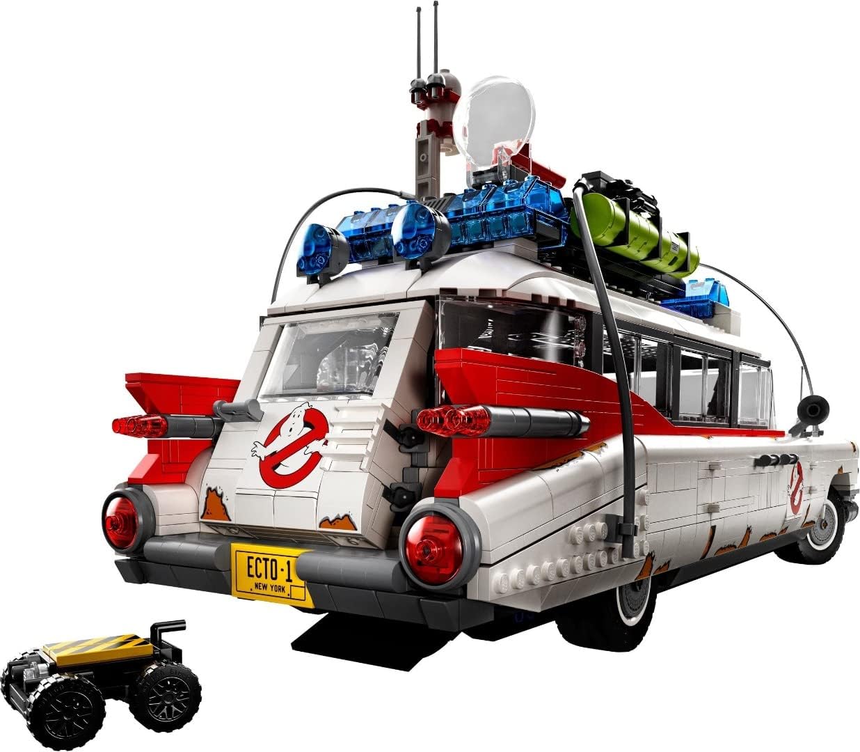 LEGO 10274 Icons Ghostbusters ECTO-1 Kit para carro, conjunto grande para adultos, ideia de presente para homens, mulheres, ela, ele, modelo colecionável para exibição, decoração nostálgica para casa 10274