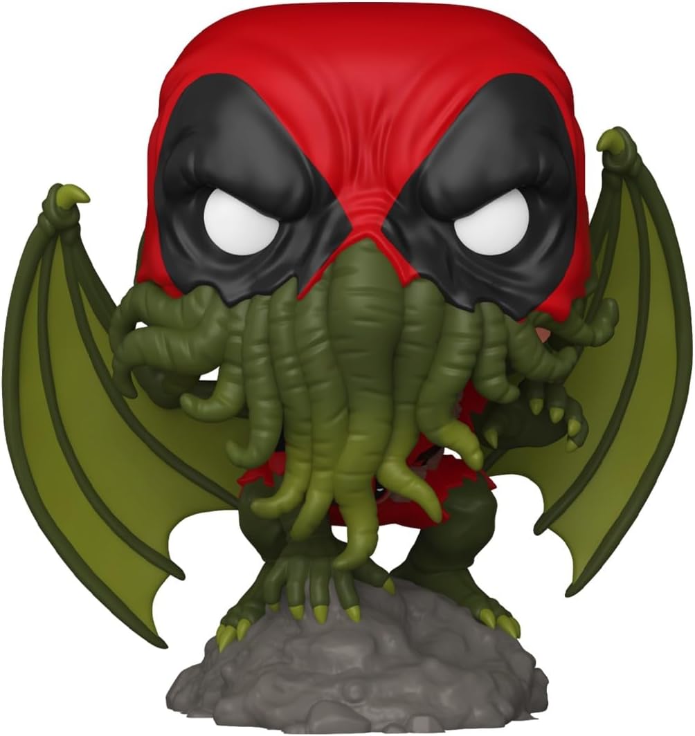 Funko Pop! Plus: Clássicos Literários de Deadpool – Deadpool Cthulhu - Figura de Vinil Colecionável - Ideia de Presente - Produtos Oficiais - Brinquedos para Crianças e Adultos - Fãs de Quadrinhos - Figura Modelo para Colecionadores